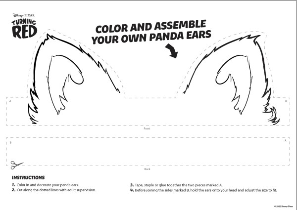 Create your own Panda Ears