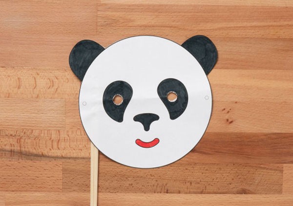 Make a Panda Mask