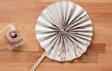 DIY Fans with Chopsticks